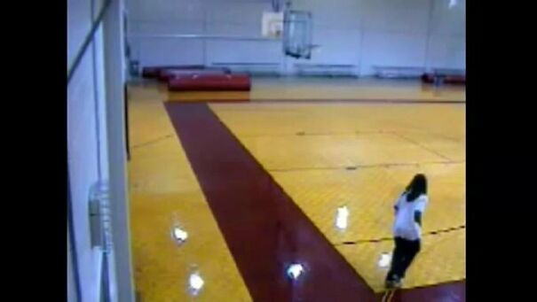 The Last Security Footage Of 17-Year-Old Kendrick Johnson Walking Inside The Gym Of His High School On January 10, 2013. The Following Day, His Body Was Found Rolled Up In A Gym Mat