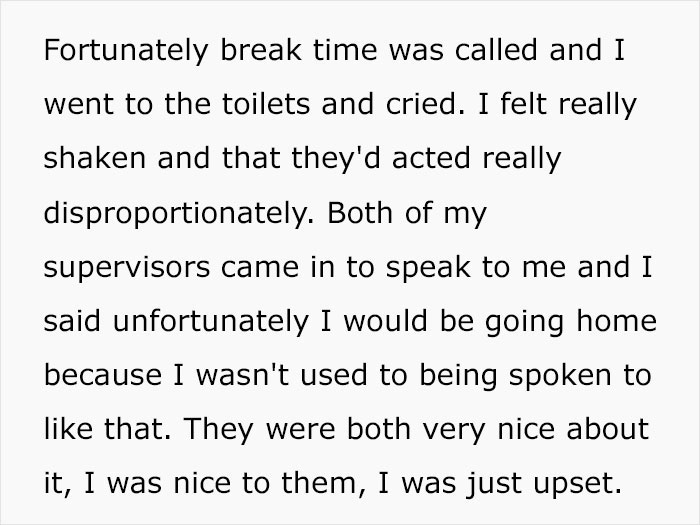 Woman Quits After Being Chewed Out By Coworkers, Partner Who Still Works There Says It Was A Mistake