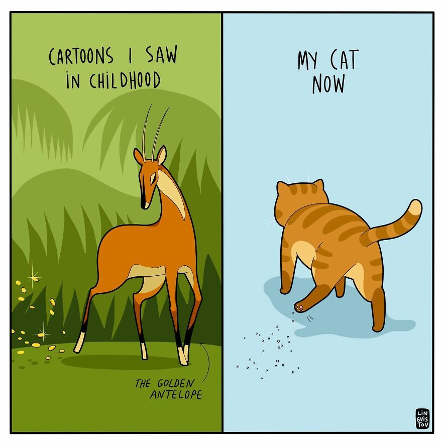 Artist Creates Funny Comics Capturing The Essence Of Living With A Cat (53 New Pics)