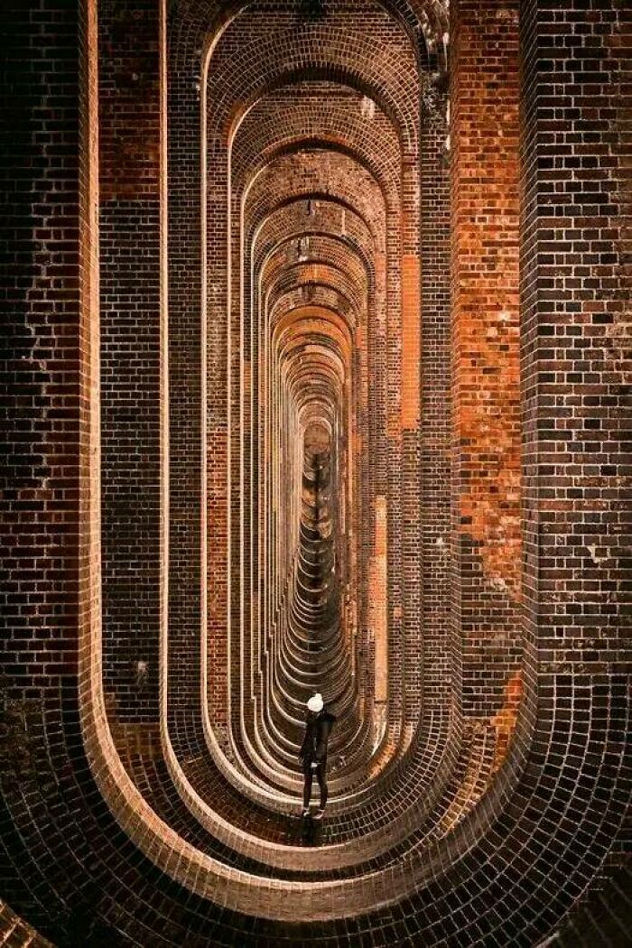 Ouse Valley Viaduct In Sussex , England