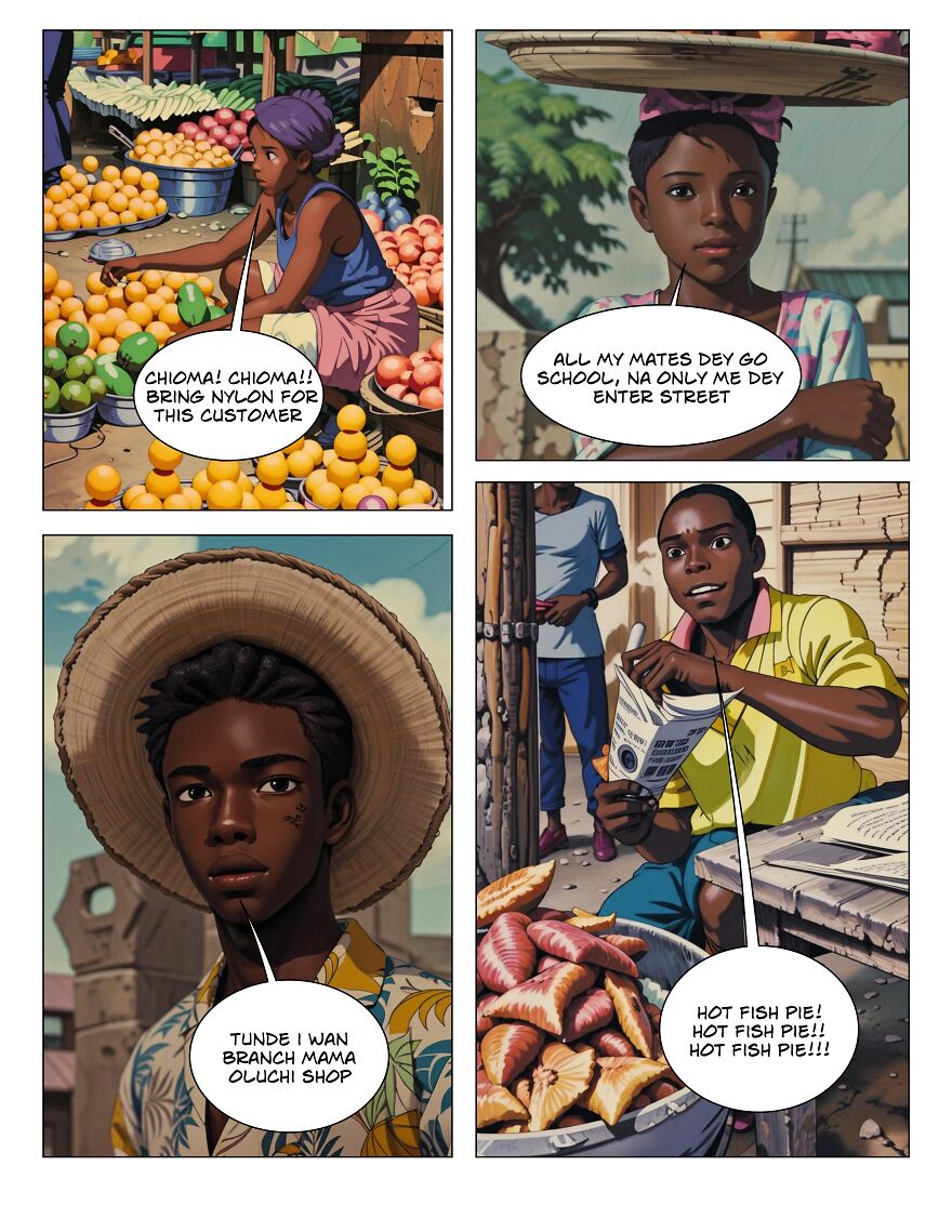 I Created The Lagos Wahala Comic Book Series (Part 1 - 7)