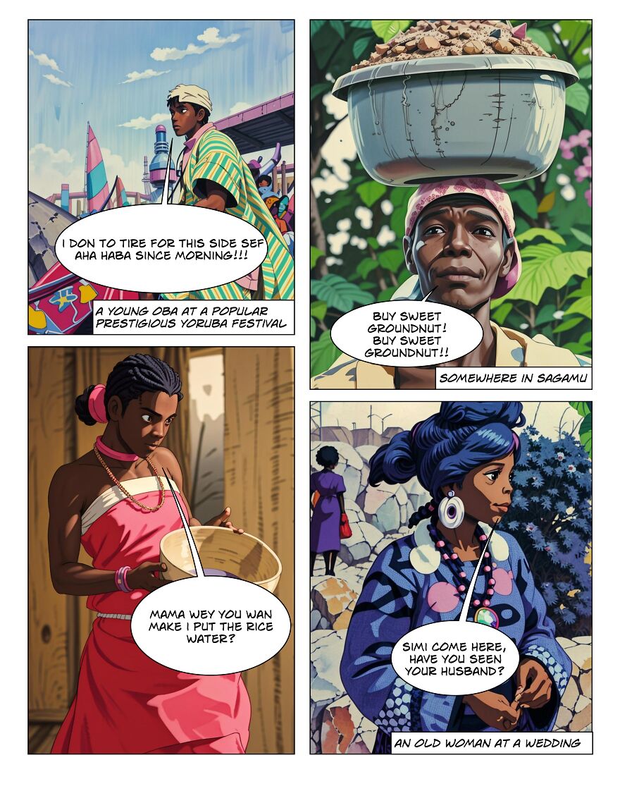 I Created The Lagos Wahala Comic Book Series (Part 1 - 7)