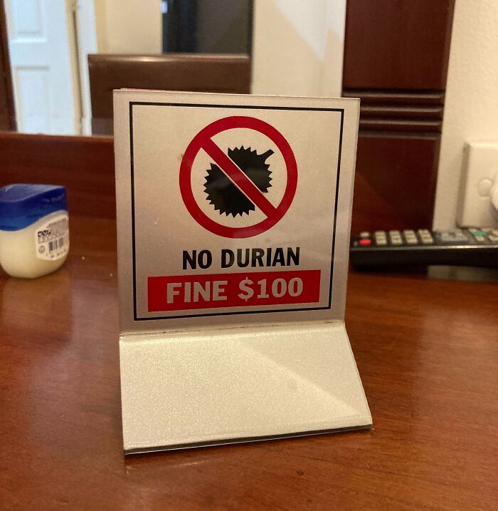 $100 Fine For Eating Durian Fruit In My Hotel In Vietnam