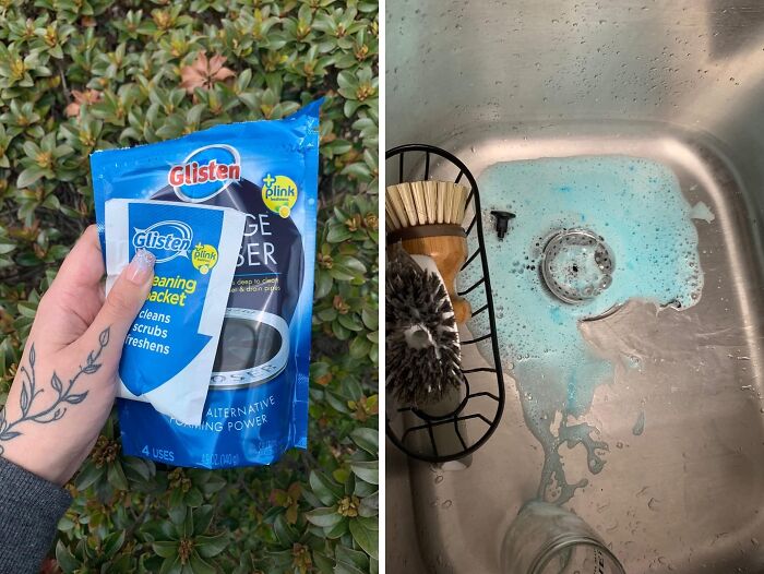 This Glisten Garbage Disposer Cleaner And Freshener Will Make Your Sink's Garbage Disposal Smell Like A Lemon Grove Instead Of Last Night's Fish Dinner