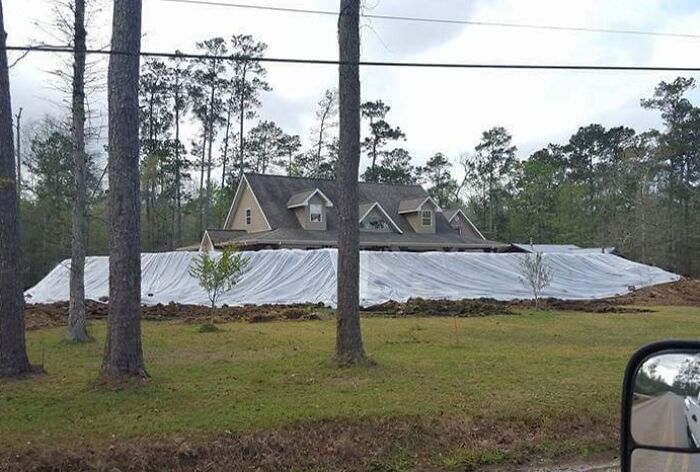 Well, That's One Way To Protect Your Home From Floods