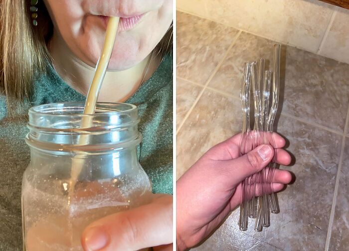 These Wavy Glass Straws Will Make Your Iced Coffee Feel Like A Groovy 70s Flashback, Adding A Playful Touch To Your Sipping Experience