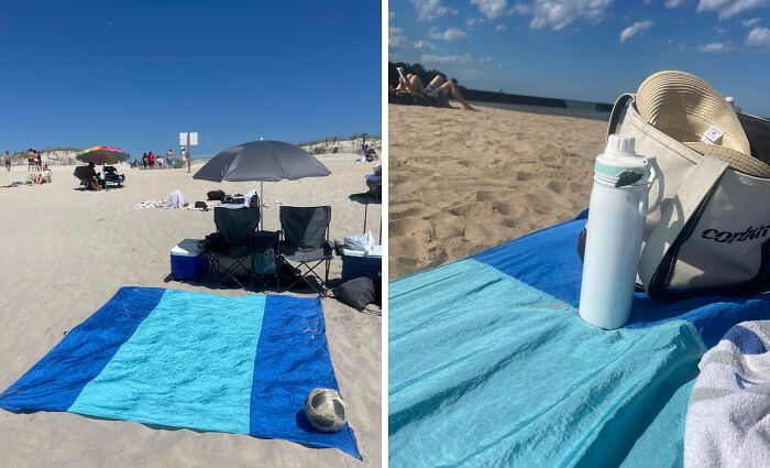  Wekapo Beach Blanket Is The Sand-Free Sanctuary Your Beach Days Have Been Dreaming Of - No More Gritty Sandwiches Or Sandy Towels!