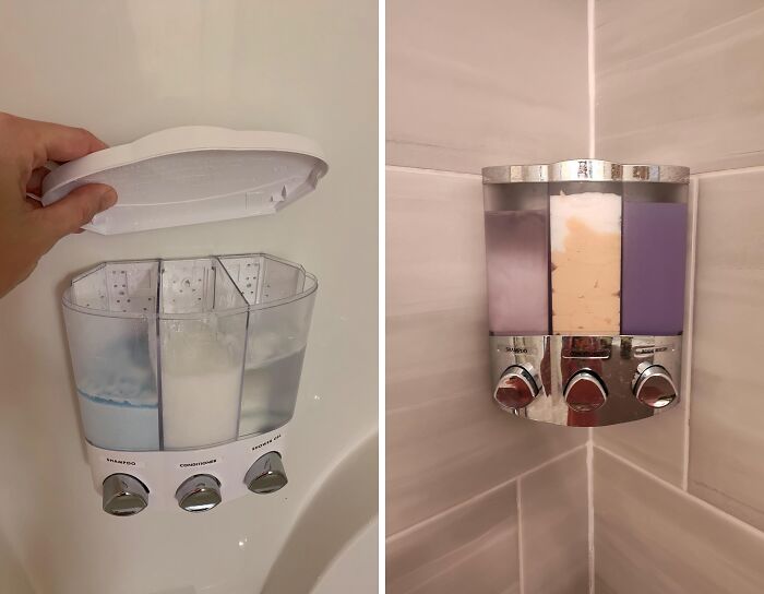 These Pump Shower Soap Dispensers Are The Sleek Solution For A Clutter-Free Shower, Banishing Those Unsightly Bottles And Creating A Spa-Like Ambiance