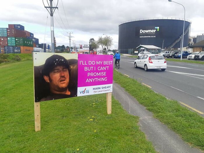 Tauranga Billboard. Yes This Is Real