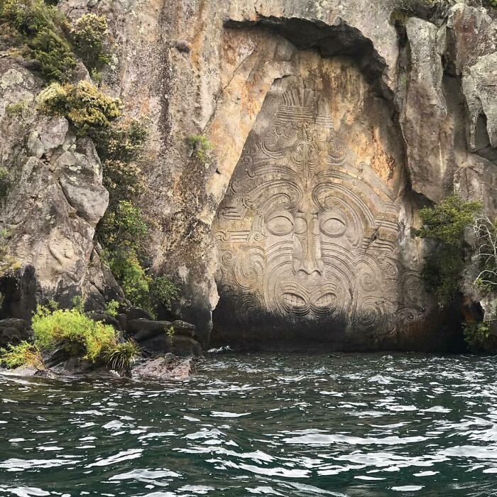 When Your Casual Kayaking Trip Suddenly Turns Into An Indiana Jones Movie. (New Zealand)