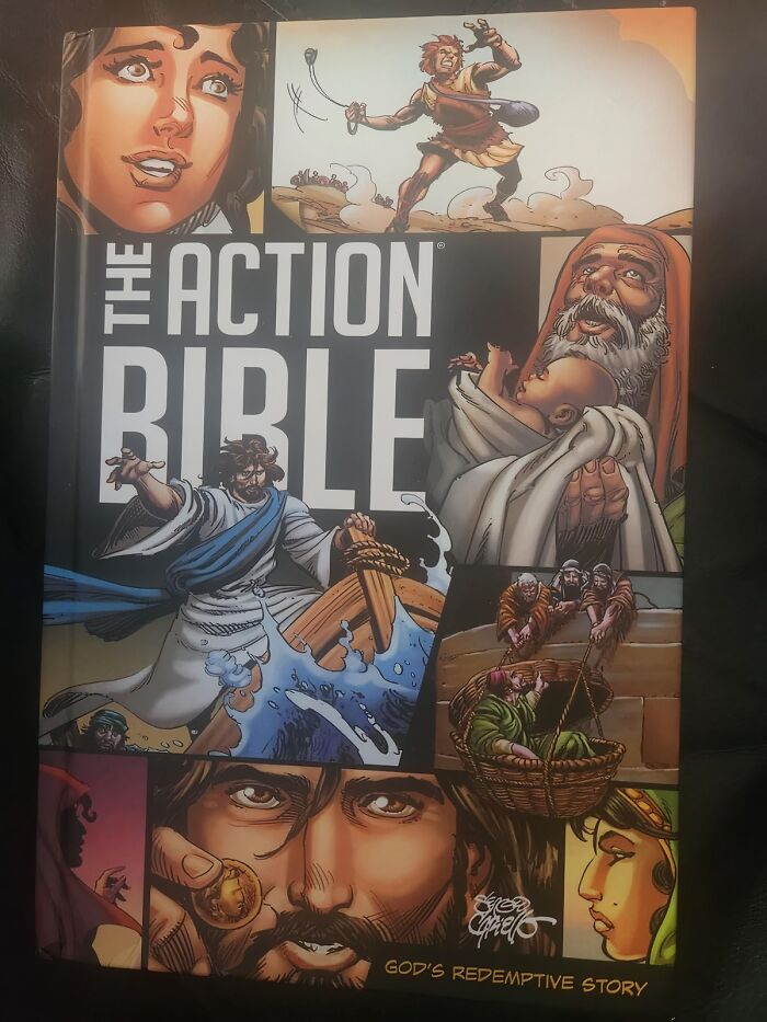  The Action Bible: God's Redemptive Story: Because Even The Almighty Needs A Little Action And Adventure Sometimes. Who Knew The Bible Could Be This Thrilling?