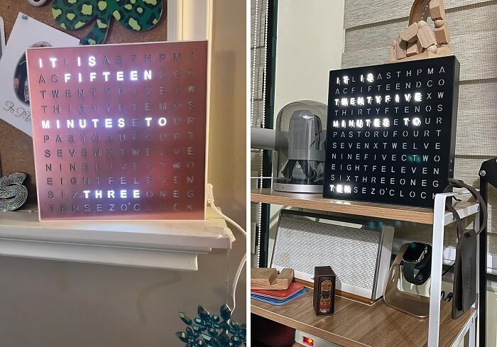 Illuminate Your Time-Telling With This Futuristic LED Light-Up Electronic Wall & Desk Clock