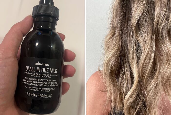 From Beach Waves To Sleek Blowouts, This Davines Oi All In One Milk Is The Secret To Gorgeous Hair