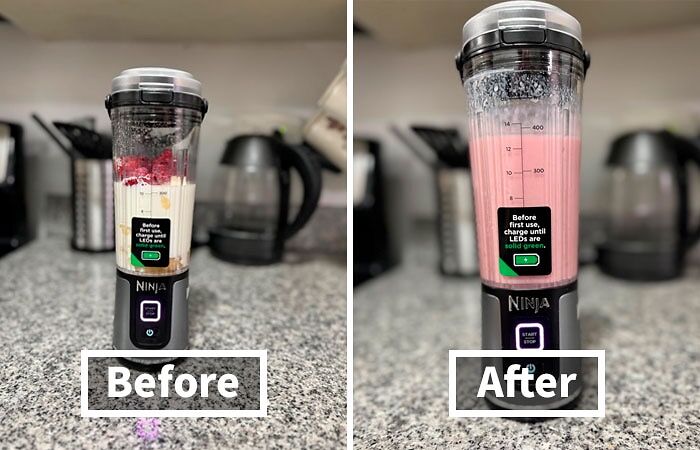 The Ninja Bc151nv Blast Portable Blender Isn't Just A Blender, It's Your On-The-Go Smoothie Ninja, Ready To Crush Ice And Frozen Fruit Into A Delicious Whirlwind Of Flavor, No Matter Where Your Day Takes You