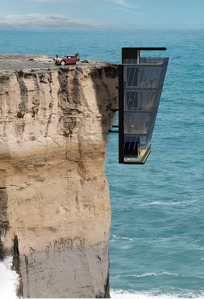 The World's Most Dangerous House The Cliff House By Modscape