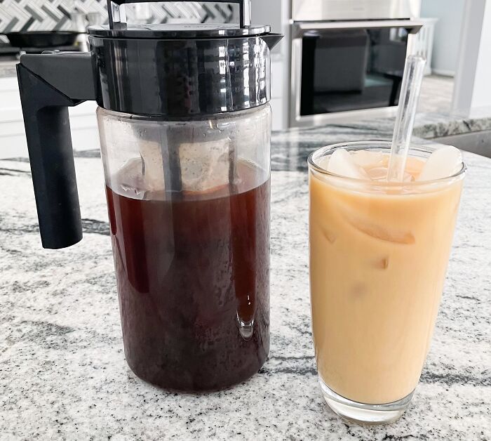 The Takeya Deluxe Cold Brew Coffee Maker Brews Up Smooth, Less-Acidic Iced Coffee Concentrate That Will Make You Ditch Those Pricey Coffee Shop Runs For Good