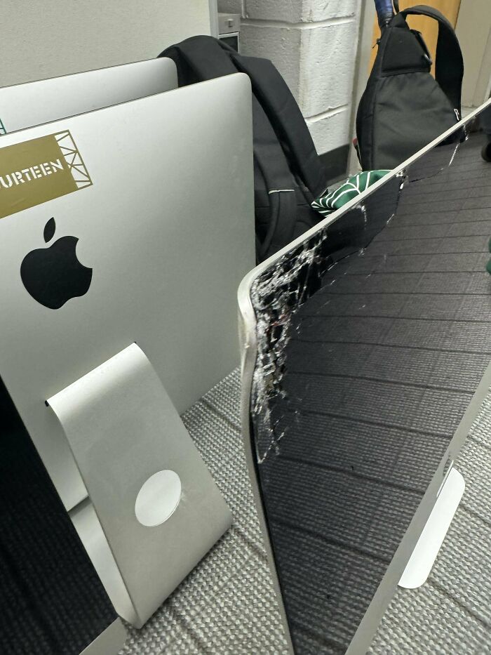 Student Dropped An iMac