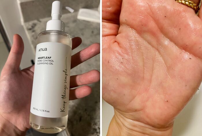  Anua Heartleaf Pore Control Cleansing Oil Is A Gentle Warrior, Banishing Makeup And Impurities While Leaving Your Skin Feeling Soft, Not Stripped