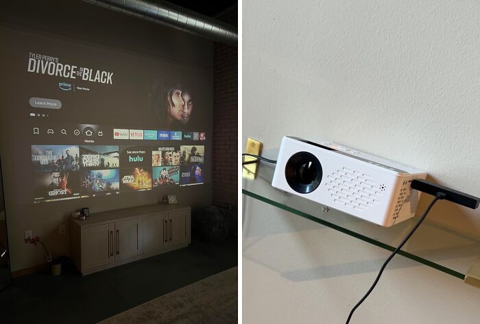 The Tmy Mini Projector Is The Pocket-Sized Cinema Your Movie Nights Have Been Waiting For, Transforming Any Blank Wall Into Your Own Personal Big Screen