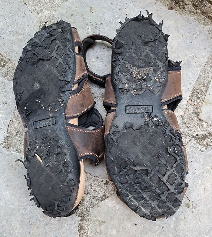 Sandals Melting In Heatwave