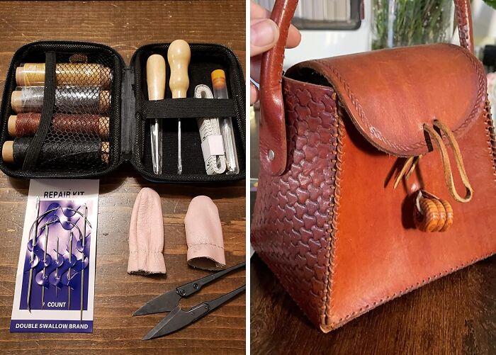 Unleash Your Inner Artisan And Stitch Together Timeless Pieces With The Art Of Leather Crafting! With A Leather Sewing Kit, You'll Have All The Essential Tools To Bring Your Leatherworking Visions To Life