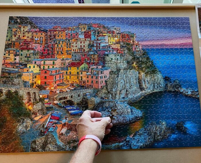 Piece Together The Stunning Coastal Villages Of Cinque Terre With The Cinque Terre - 1000 Piece Jigsaw Puzzle. It's A Challenging And Rewarding Way To Relax, Focus Your Mind, And Create A Beautiful Piece Of Art For Your Home