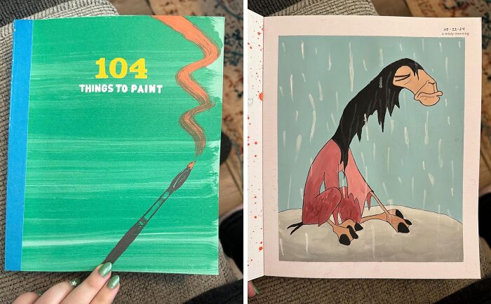 The "104 Things To Paint" Book Is A Treasure Trove Of Creative Prompts, From The Everyday To The Whimsical, Guaranteed To Spark Your Imagination And Get Those Brushes Moving