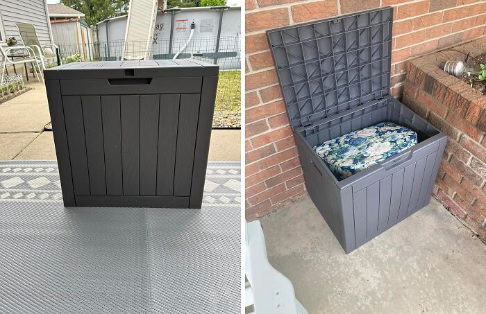 This Outdoor Storage Box Is The Secret To A Clutter-Free Backyard - Stash Your Gardening Tools, Pool Toys, And Patio Cushions With Ease