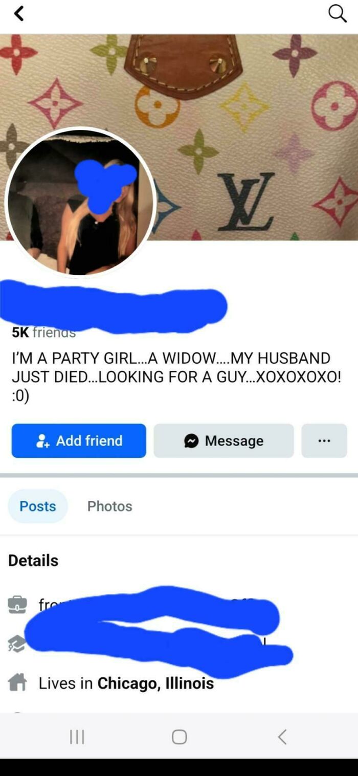 My Cousins Wife. He Passed A Week Ago