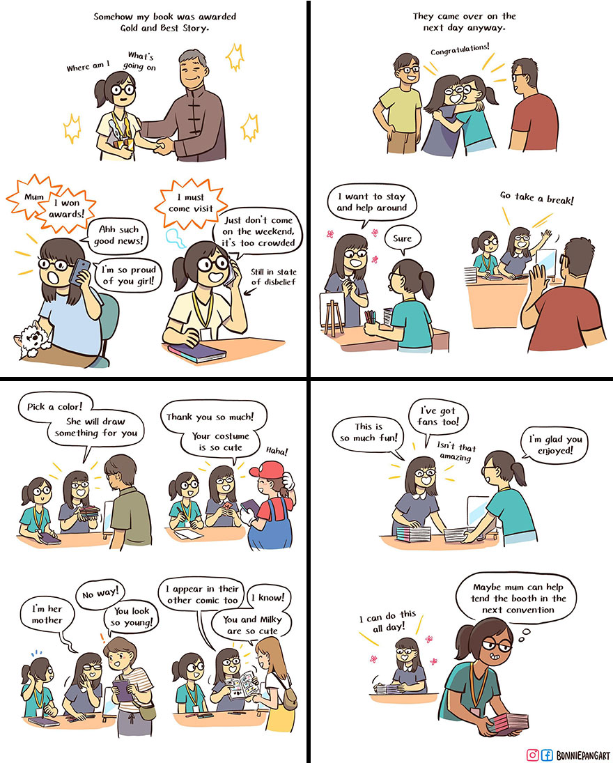 “It Guy & Art Girl”: Funny And Relatable Comics By Bonnie Pang (New Pics)