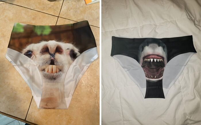  Animal Face Underwear Will Bring A Whole New Meaning To The Phrase "Wild Side," Guaranteeing Giggles And Maybe A Few Awkward Moments Every Time You Do Laundry