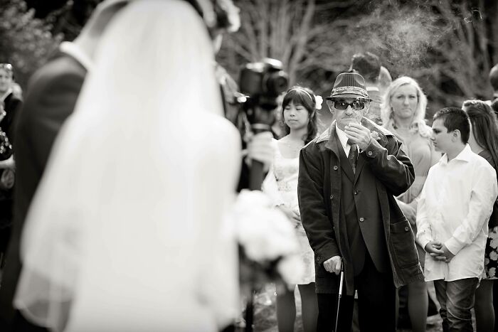 My Grandfather At My Wedding, Looking Pretty Boss