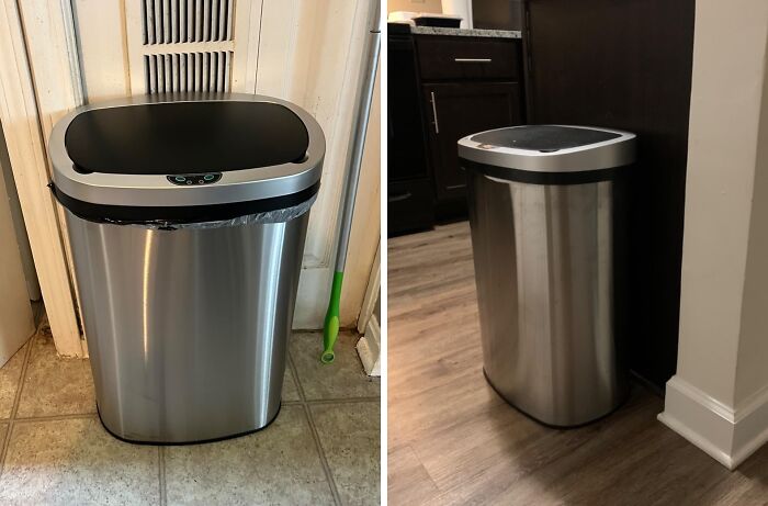 This 13 Gallon Automatic Garbage Can Is The Hands-Free Hygiene Hero Your Kitchen Deserves, Keeping Odors And Germs At Bay With A Wave Of Your Hand