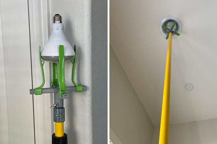 Reach New Heights Of Laziness With This Bulb Changer Package - Because Who Wants To Climb A Ladder When You Can Reach From The Floor