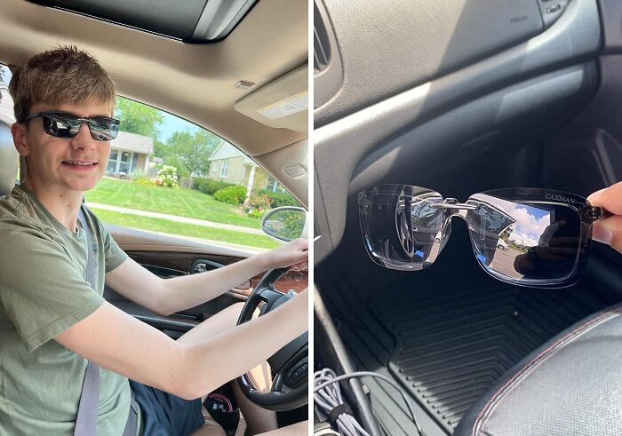 "Prescription sunglasses changed my life! It’s so nice to be able to drive on a sunny day and not strain my eyes." - xtratranch