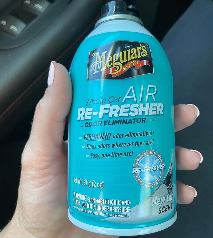  Whole Car Air Re-Fresher Odor Eliminator Mist Is The Olfactory Reset Button Your Car's Been Craving, Banishing Those Lingering Smells Of Fast Food, Wet Dog, And Gym Bags With A Refreshing Blast Of New-Car Scent