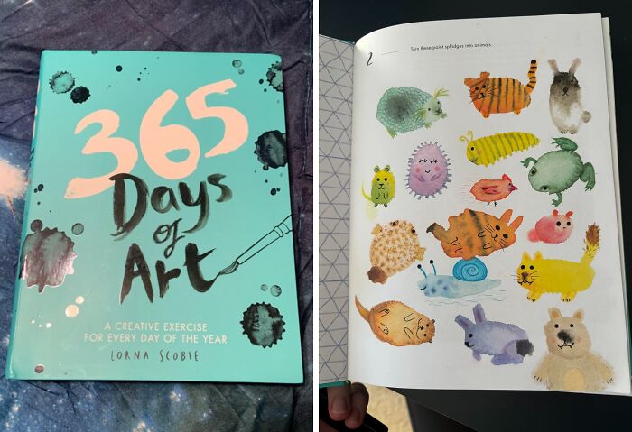 Whether You're A Seasoned Artist Or Just Starting Out, This 365 Days Of Art Book Will Inspire You To Create Something Beautiful Every Day