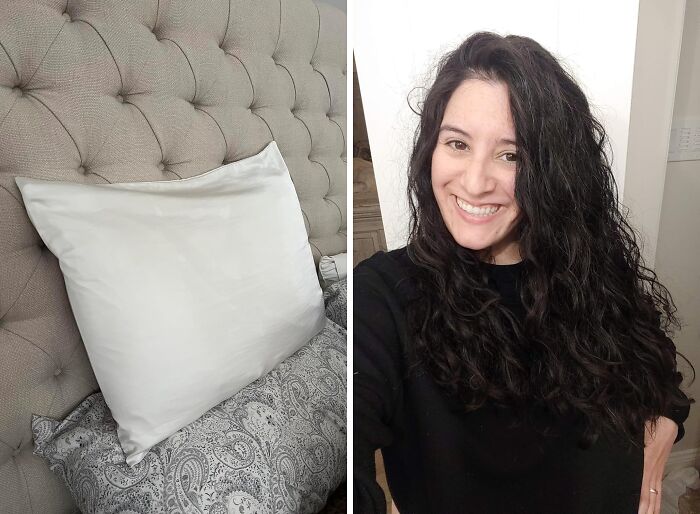 "My silk pillowcases. My hair is softer, my skin is softer, and they aren’t as hot. Best thing I’ve bought in the last month." - Velocitygrrl39