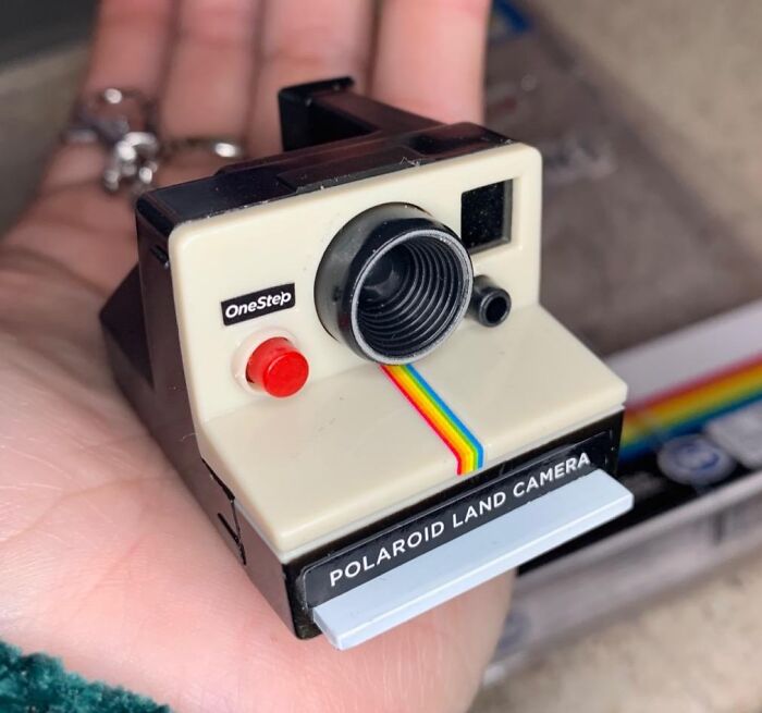 A Polaroid Camera Keychain Is The Perfect Way To Add A Touch Of Vintage Charm To Your Everyday Life