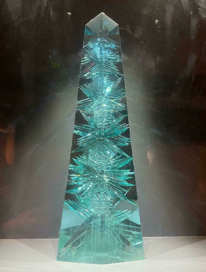 Dom Pedro Aquamarine. The World's Largest Cut Aquamarine Gem. At The Smithsonian National Museum