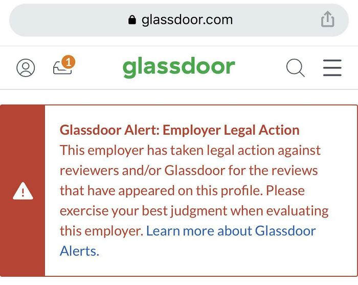 I’ve Never Seen This On Glassdoor Before! Is This A Sign To Avoid This Employer? LOL