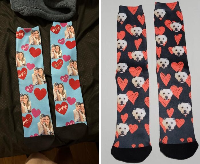 Whether You're A Fan Of Silly Selfies Or Want To Immortalize Your Pet's Adorable Face, These Custom Face Socks Are The Unique And Memorable Gift That'll Keep On Giving