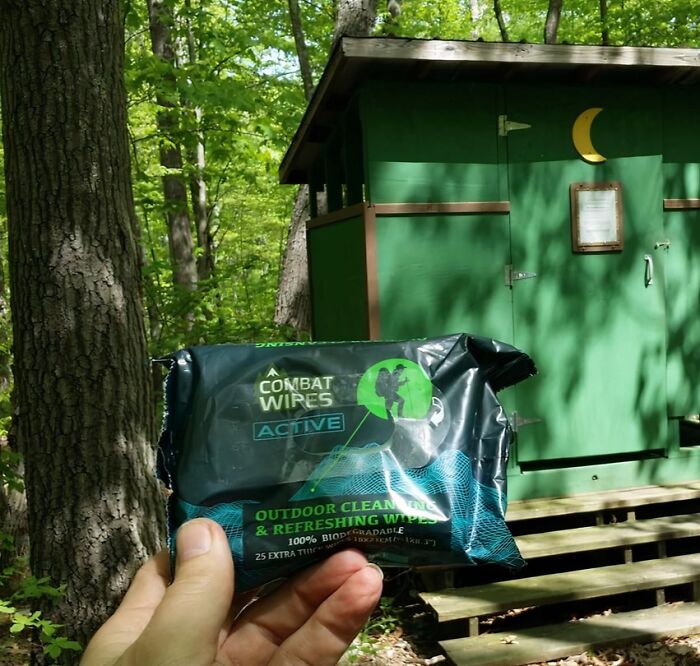 Nature Calls, But There's No Bathroom In Sight? No Problemo! These Combat Wipes Are Your Wilderness Bidet