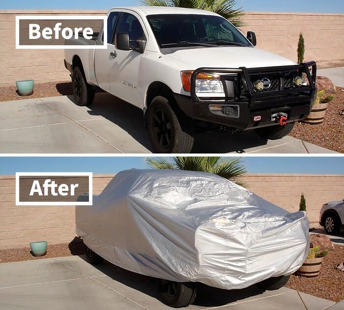 This Ezyshade 10-Layer Car Cover Is The Ultimate Suit Of Armor For Your Car, Battling Rain, Snow, Hail, And Even Bird Droppings With A Ten-Layer Defense System That's Tougher Than A Knight's Shield