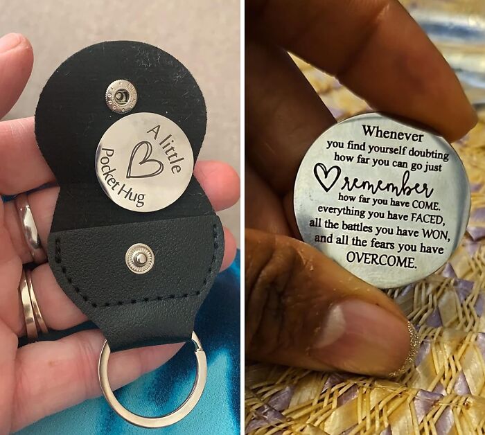 Your Heart Called, It Wants You To Carry This Pocket Hug Token Everywhere