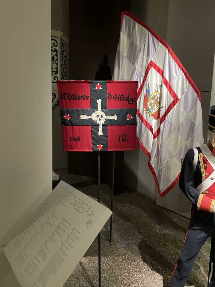 Here’s The Other Authentic Pirate Flag. It Resides In The Mexican History Museum In Monterrey, Mexico