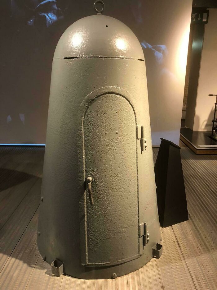 Personal Bomb Shelter. Imperial War Museum