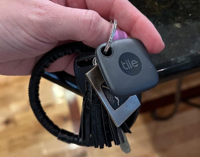 Backpack Black Hole Got You Down? This Tile Mate Will Make Sure Your Keys, Wallet, Or Anything Else You Attach It To Never Goes M. I. A. Again