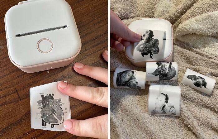 Pimp Your Notebooks And Water Bottles With This Mini Printer Sticker Maker - Because Who Needs Boring Stationery When You Can Have Personalized Masterpieces?