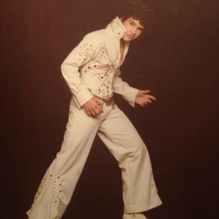 Late 70's. No Idea What I Was Thinking. Made The Suit Myself